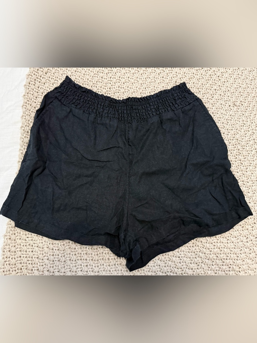 5 for $20 Deal- Universal Thread Black High-Waist Smocked Shorts- Size XS